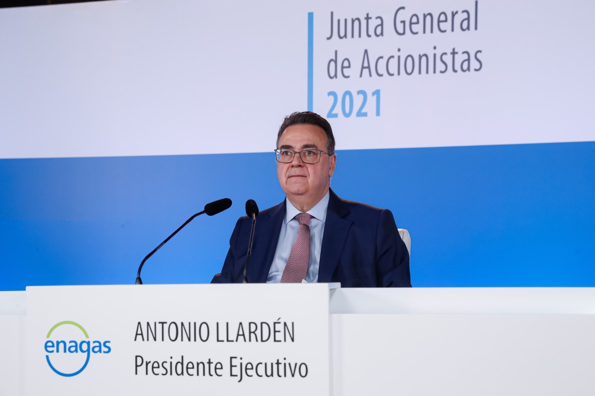 El presidente de Enagás, Antonio Llardén