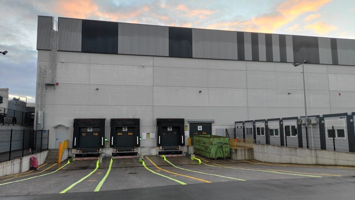 Centro logístico de Amazon en Meres (Siero)