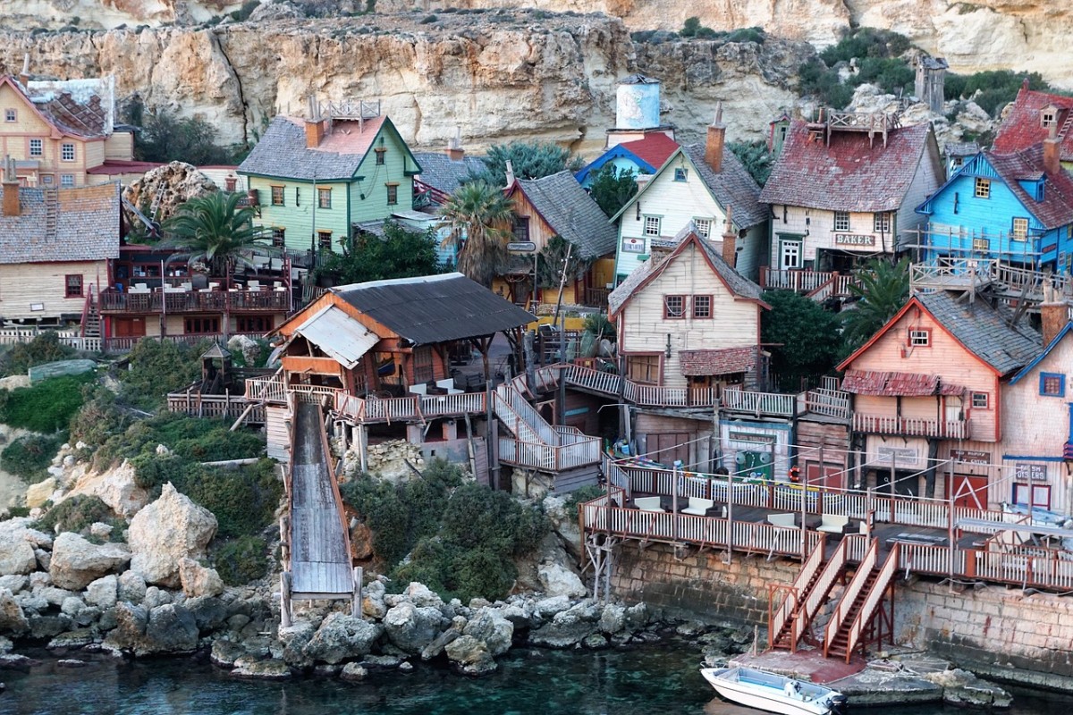 Descubre el pueblo de Popeye en Malta, el más bonito del mundo
