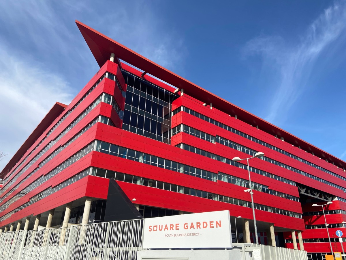 El edificio de oficinas Square Garden de Madrid busca inquilinos