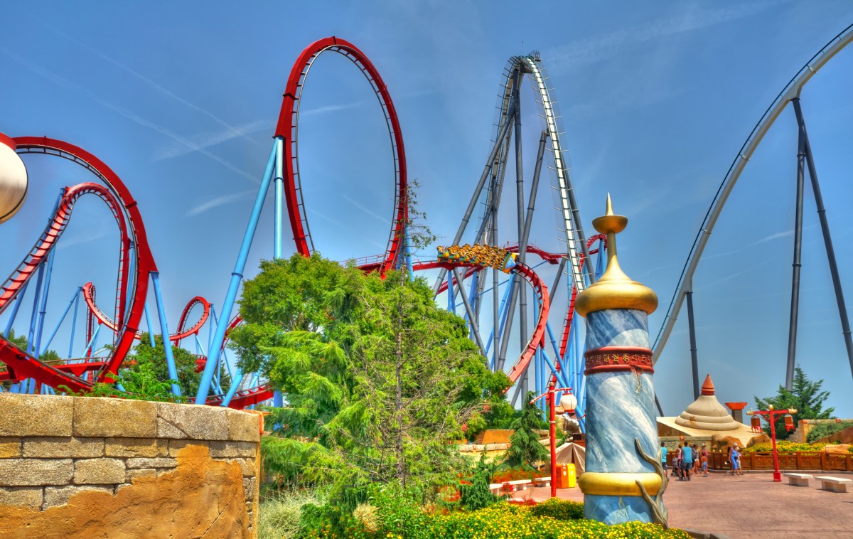 Dragon Khan y Shambhala en Port Aventura