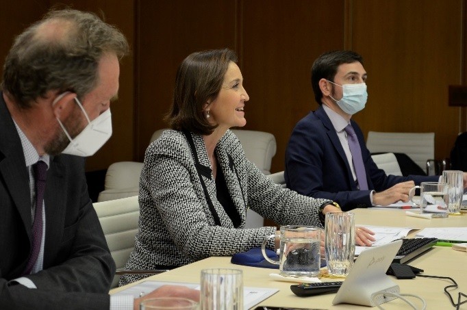 La ministra de Industria, Comercio y Turismo, Reyes Maroto