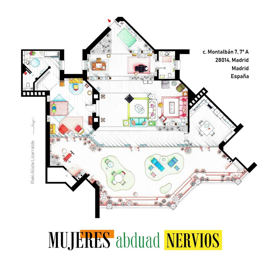 Plano Mujeres al borde de un ataque de nervios