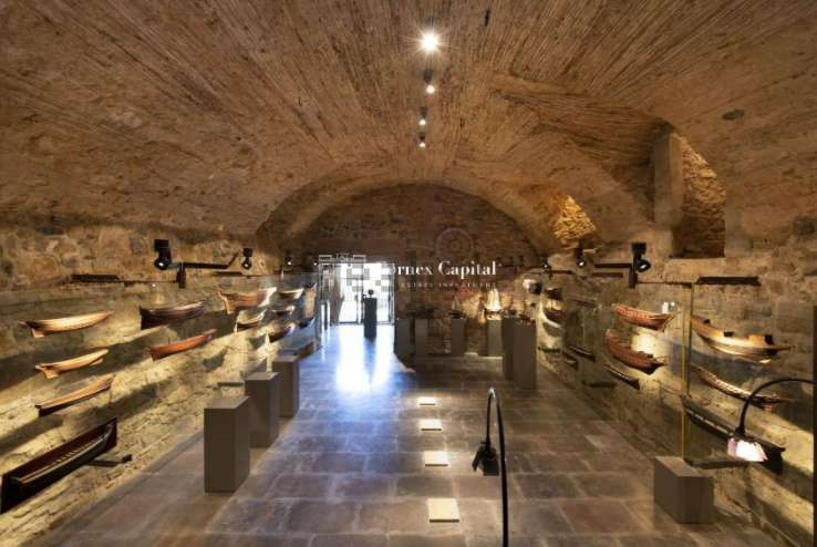Sala museo Castillo de Foixá