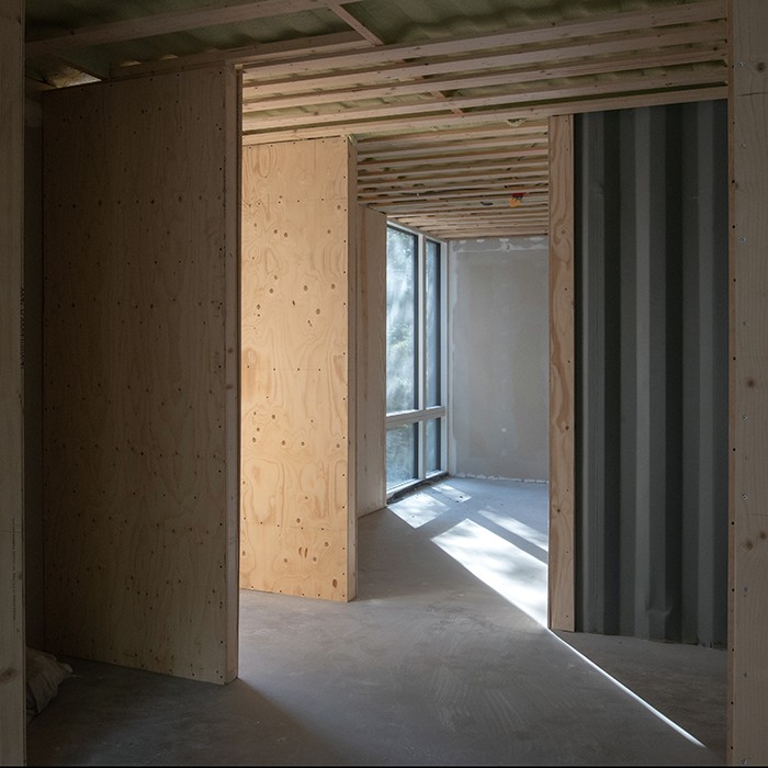 Pasillo de Container House