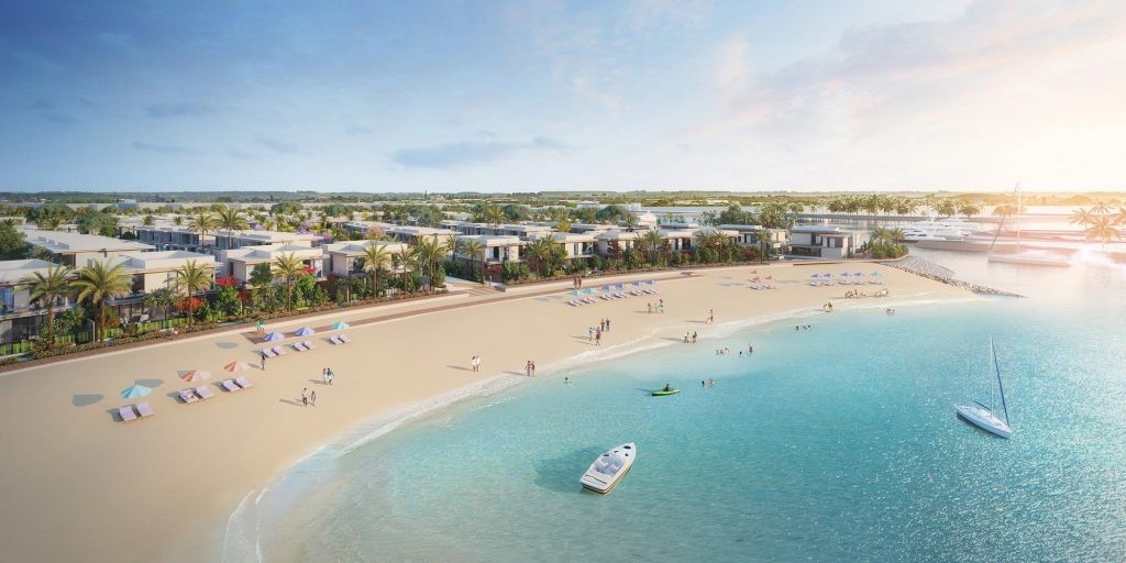 Algunas villas de Falcon Island tienen playa privada