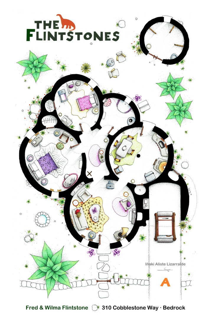 Plano Los Picapiedra