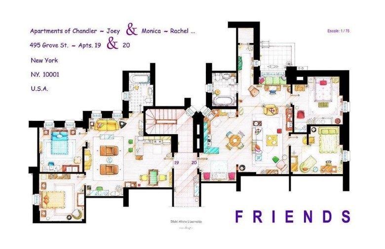 Plano de Friends