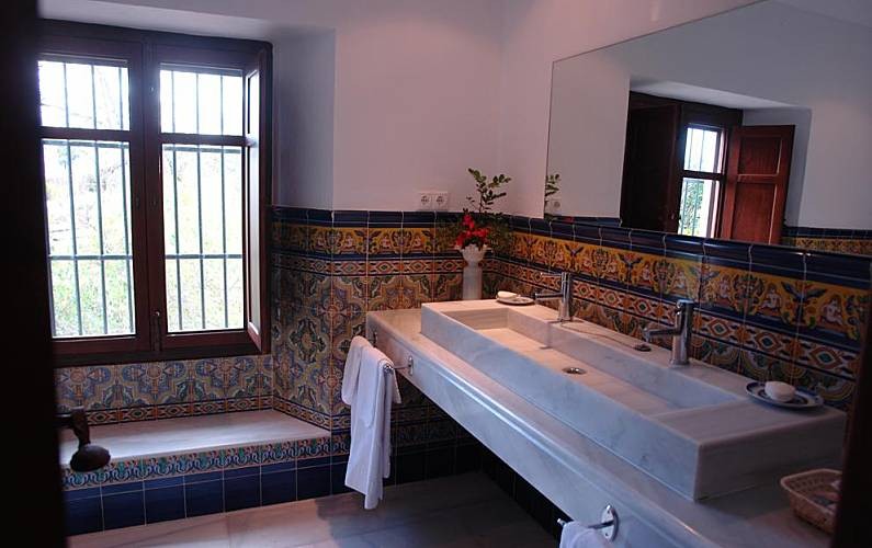 Baño de la hacienda