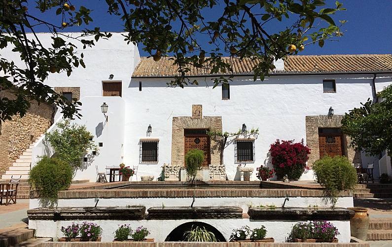 Fuente de la hacienda andaluza