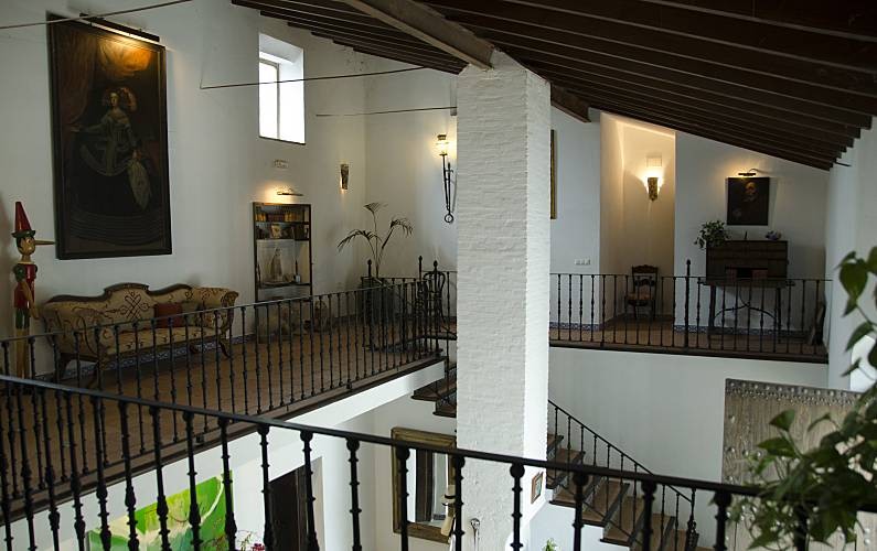 Escaleras de la hacienda