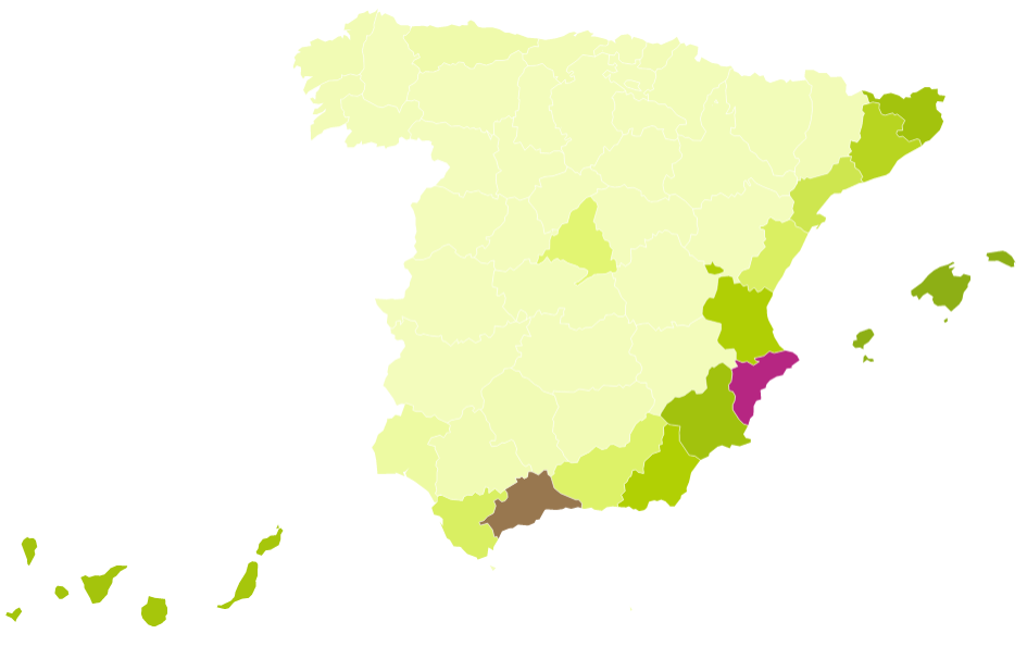 Non-resident foreigners: sales and purchases of property in Spain in 2021
