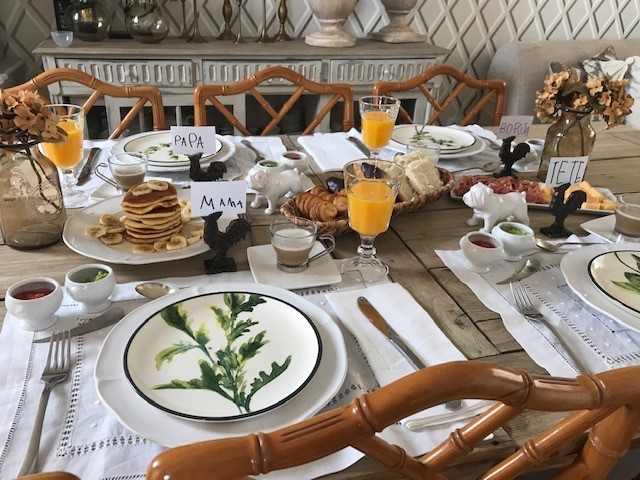 Mesa decorada