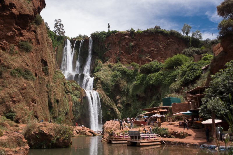 Cascadas de Ouzoud en Marruecos