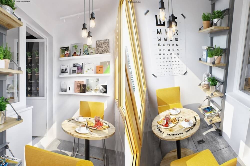 Aprovecha la pared para decorar la terraza