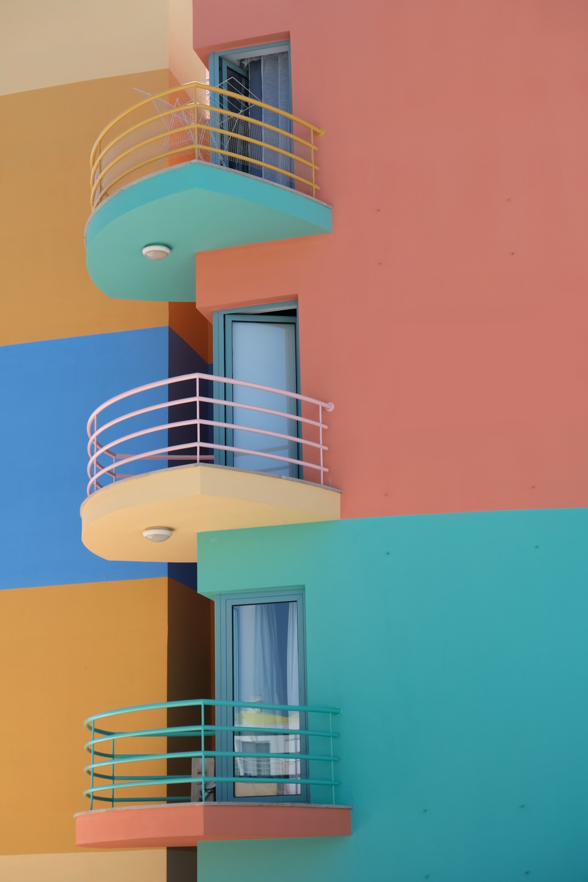 Balcón colorido