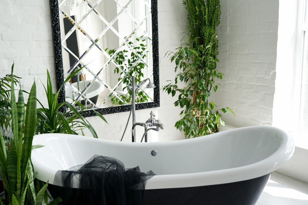 Ideas para decorar el baño con plantas