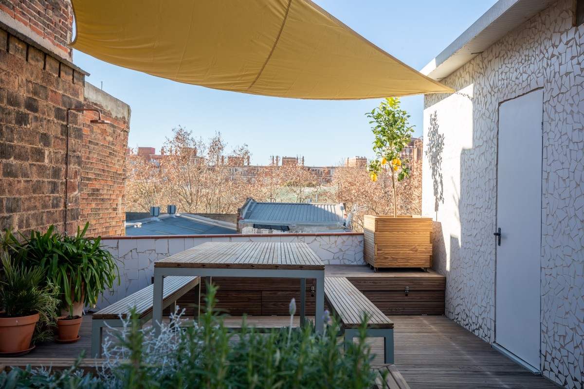 La casa tenía más de un siglo y ha sido remodelada