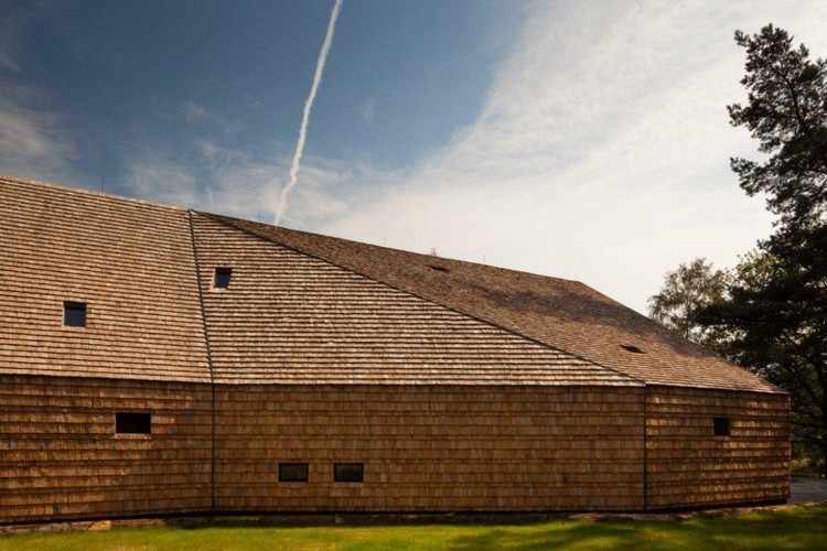 Exterior iglesia prefabricada