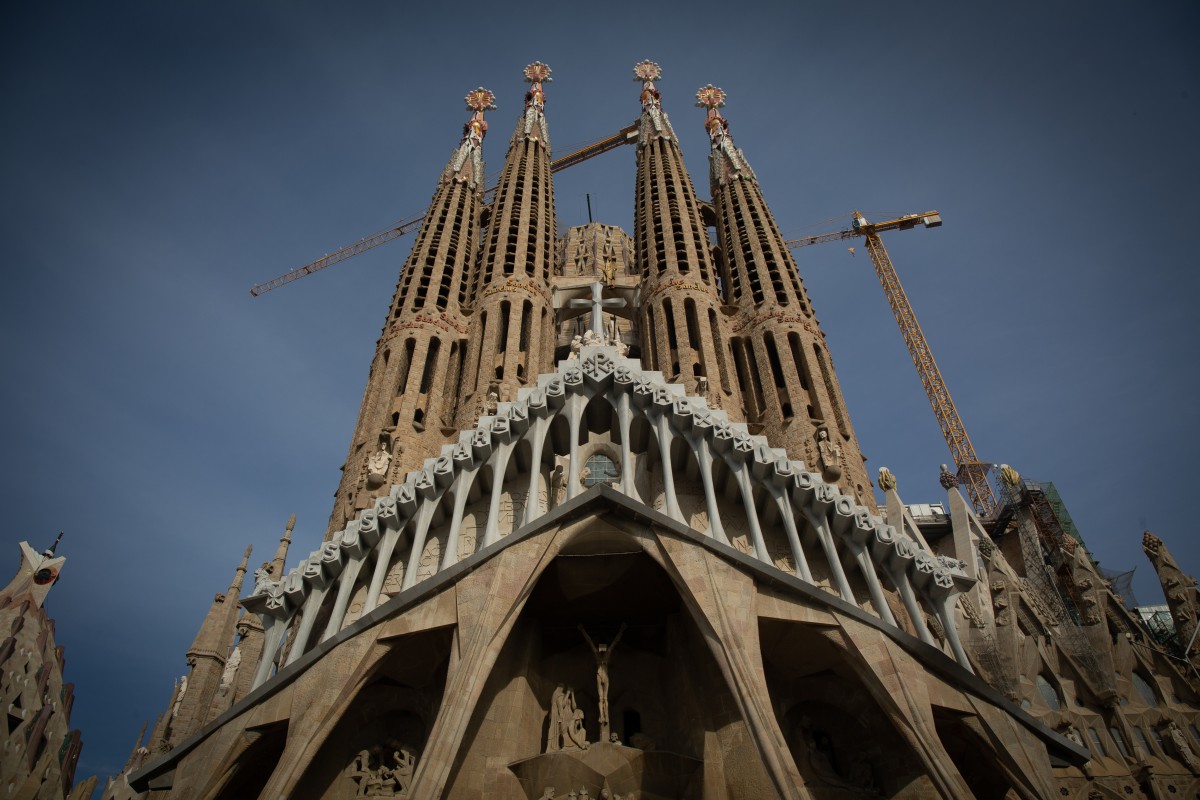 La Sagrada Familia, en Barcelona 