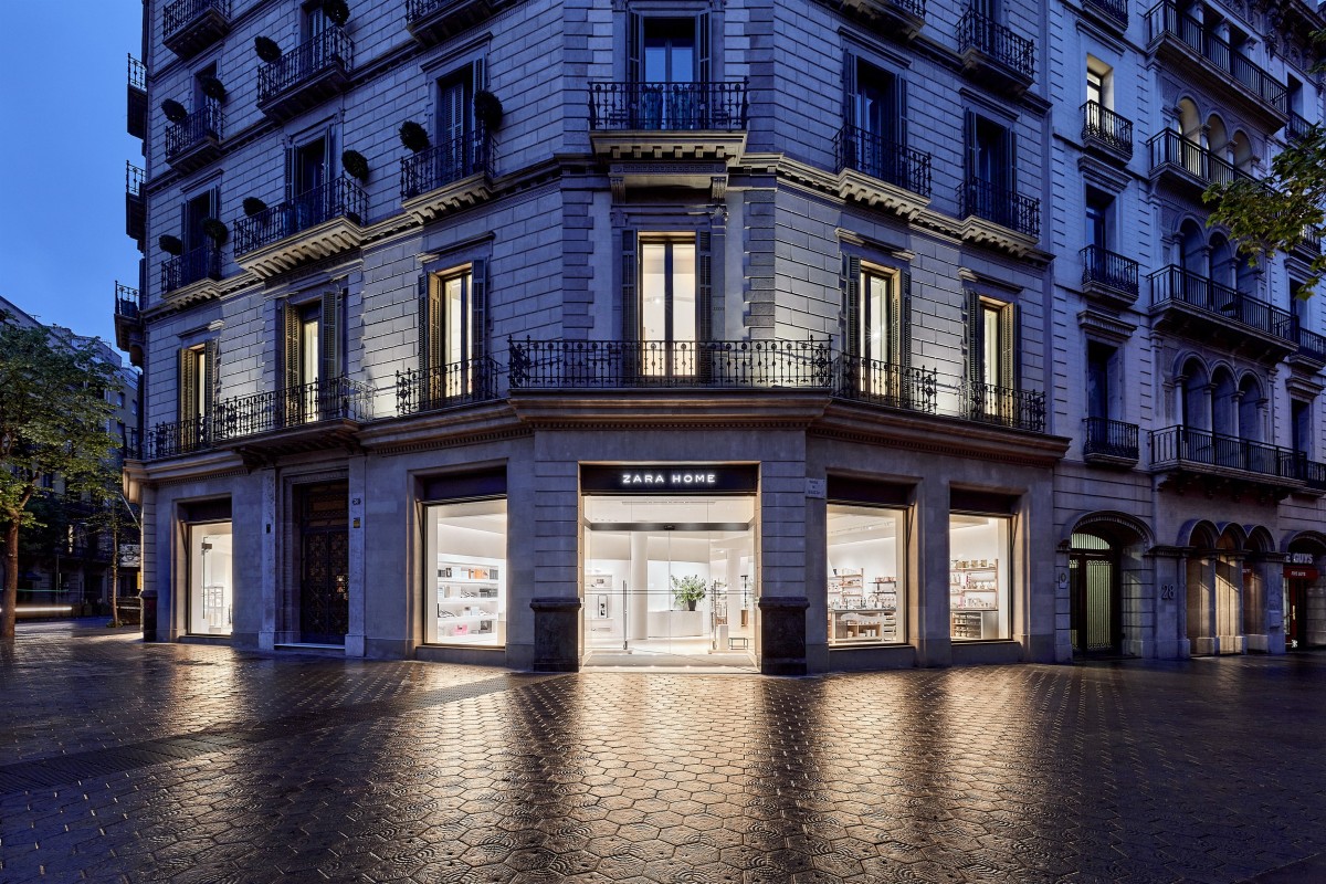 Zara Home incorpora su nuevo concepto de tienda a su 'flagship' de Barcelona