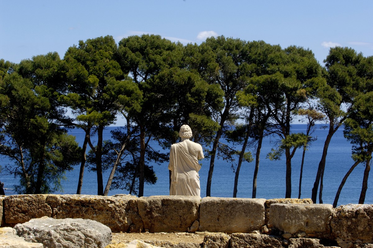 Asklepios, ruinas de Empúries, l'Escala, Girona