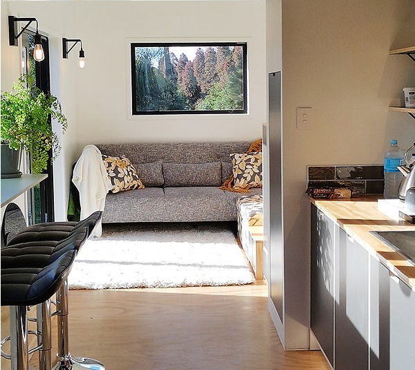 Tiny House Riley salón