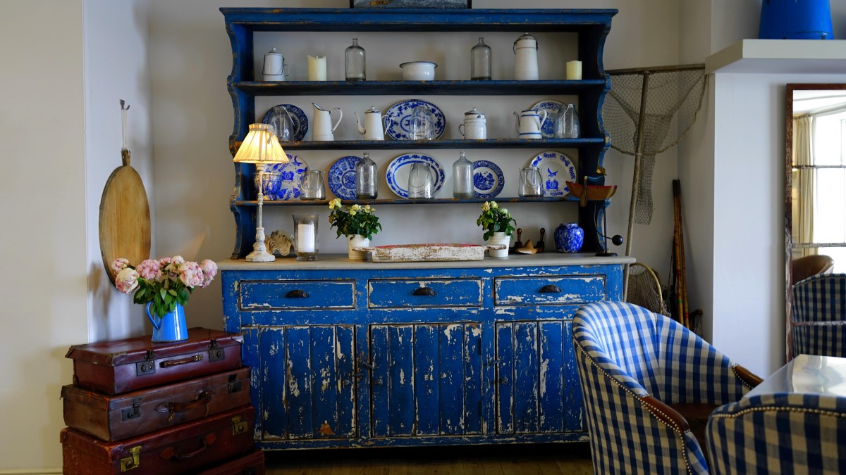 Cómo amueblar una casa en la playa Muebles vintage