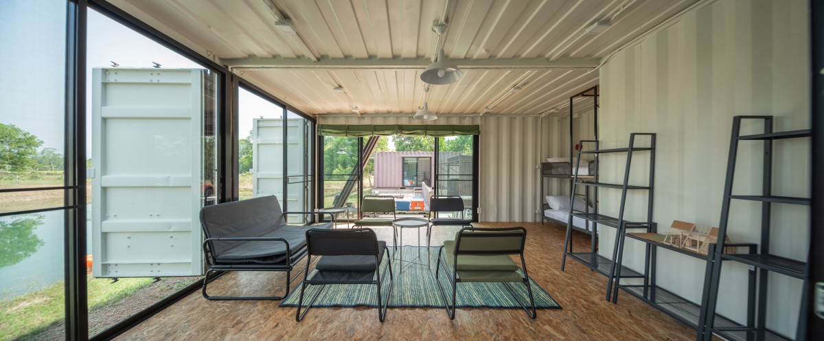 Salón The Container Cabin