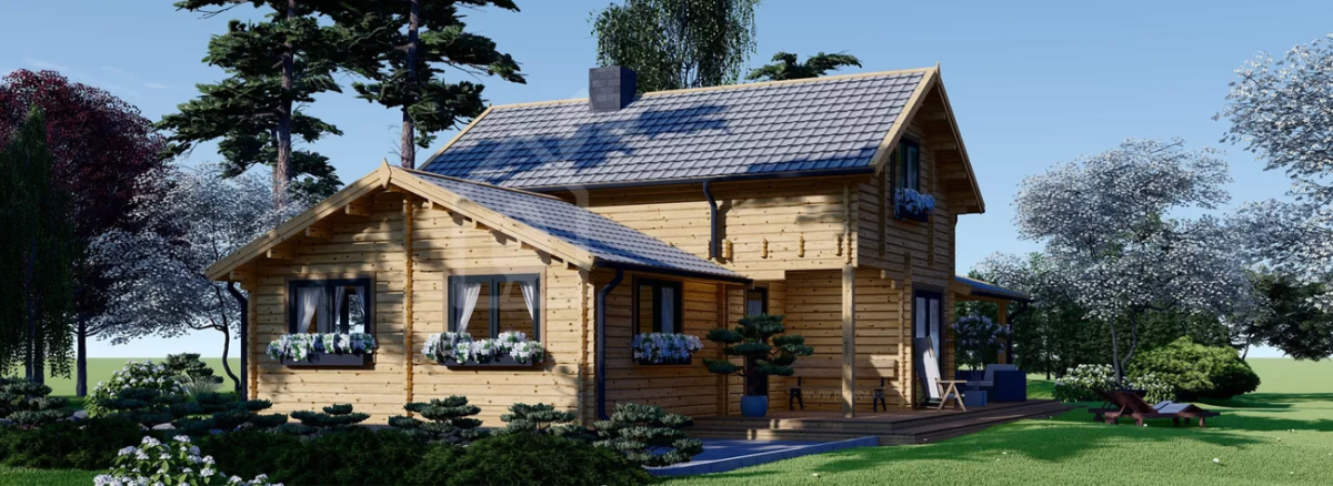 Casa prefabricada de madera