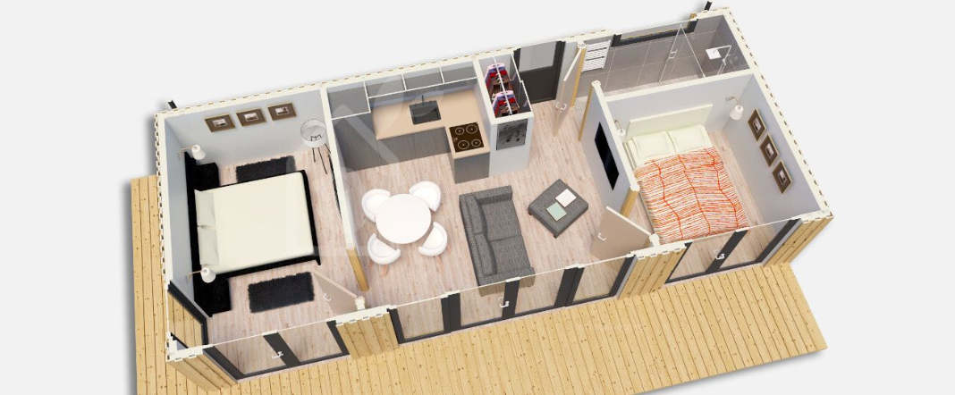 Casas prefabricadas de madera baratas y de calidad desde 10.400 euros