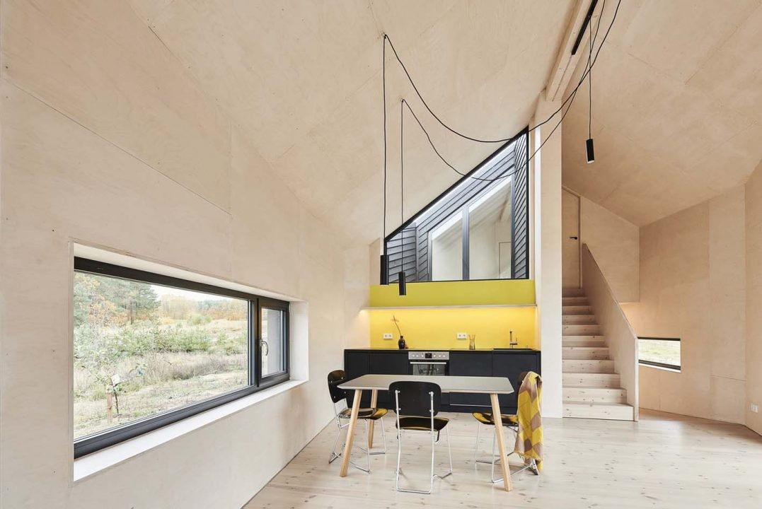 Salón interior House Wustrow