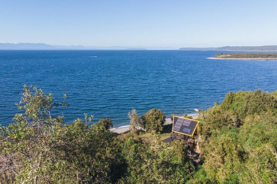 Esta casa prefabricada tiene un impacto mínimo en el medio ambiente