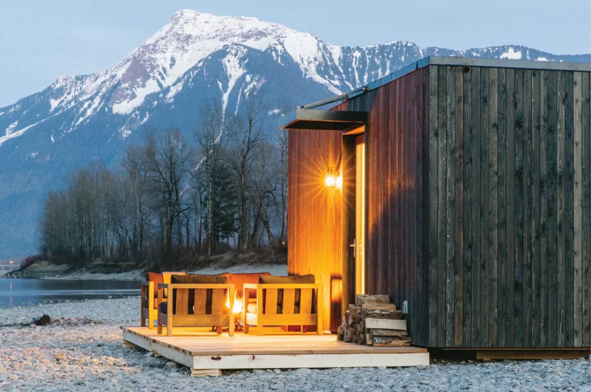 Terraza minicabina Hewing Haus