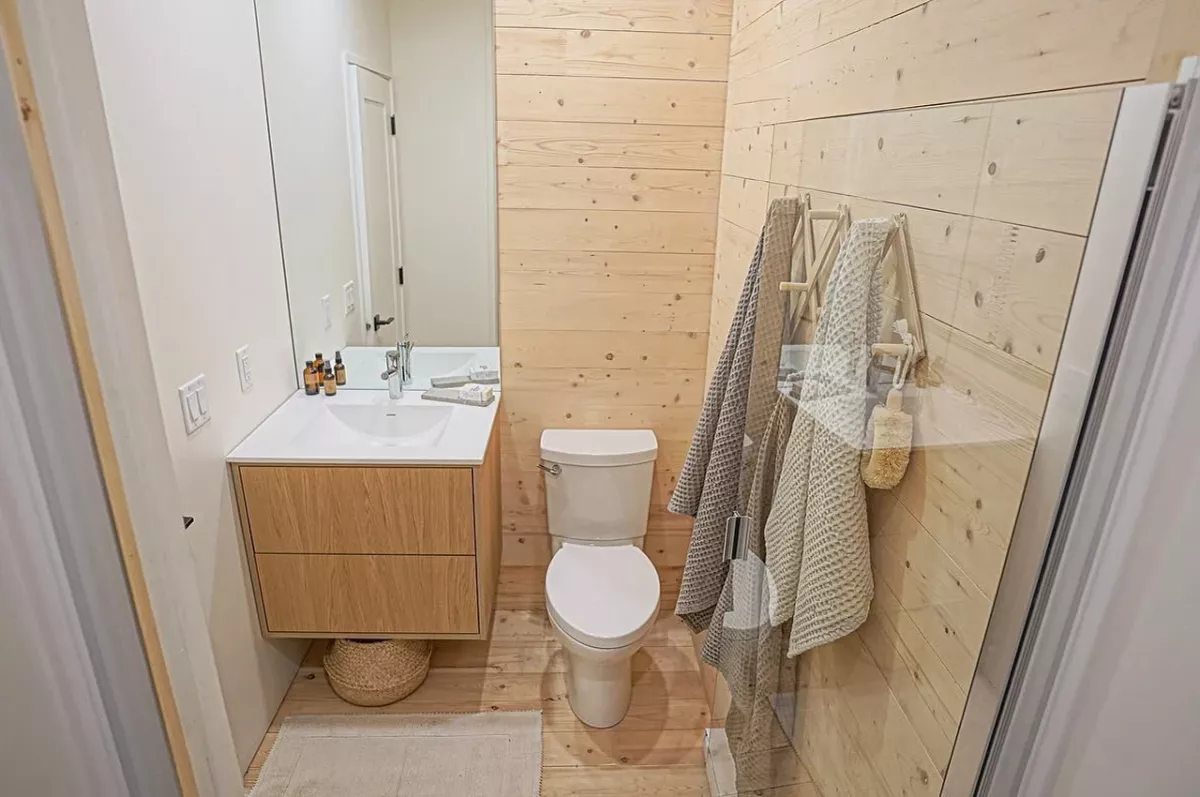 Baño minicasa Hewing Haus
