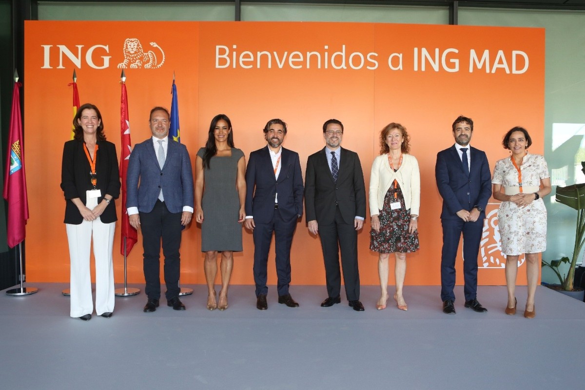 ING inaugura su nueva sede en Madrid, un edificio sostenible