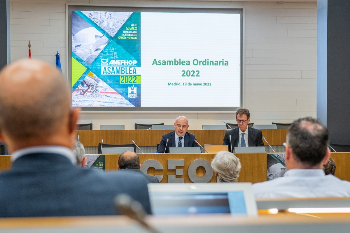 El sector del hormigón crecerá en 2022