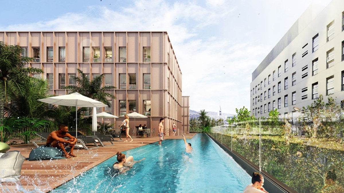 Aparto (Hines) desembarca en España con su primera residencia de estudiantes en Barcelona