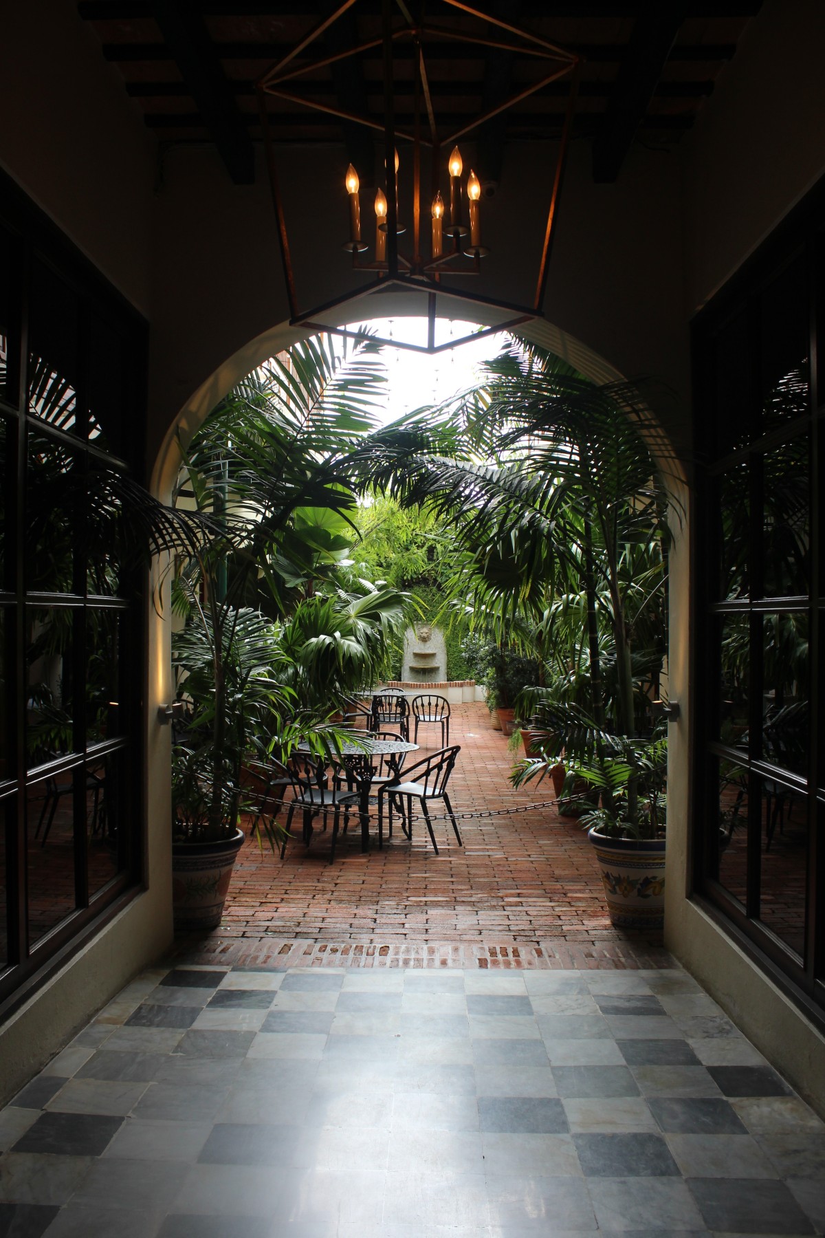 Casa con patio