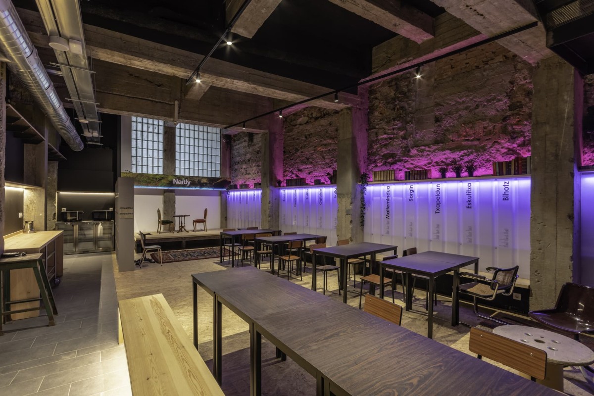 Este hostel cuenta con una cocina completamente equipada