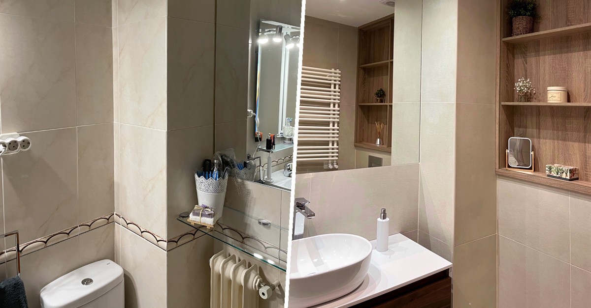 Reforma piso en calle Palencia baño