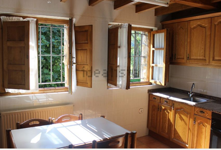 Todas las casas rurales incluyen una cocina