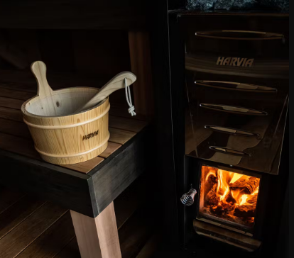 Accesorios y detalles decorativos de la sauna flotante