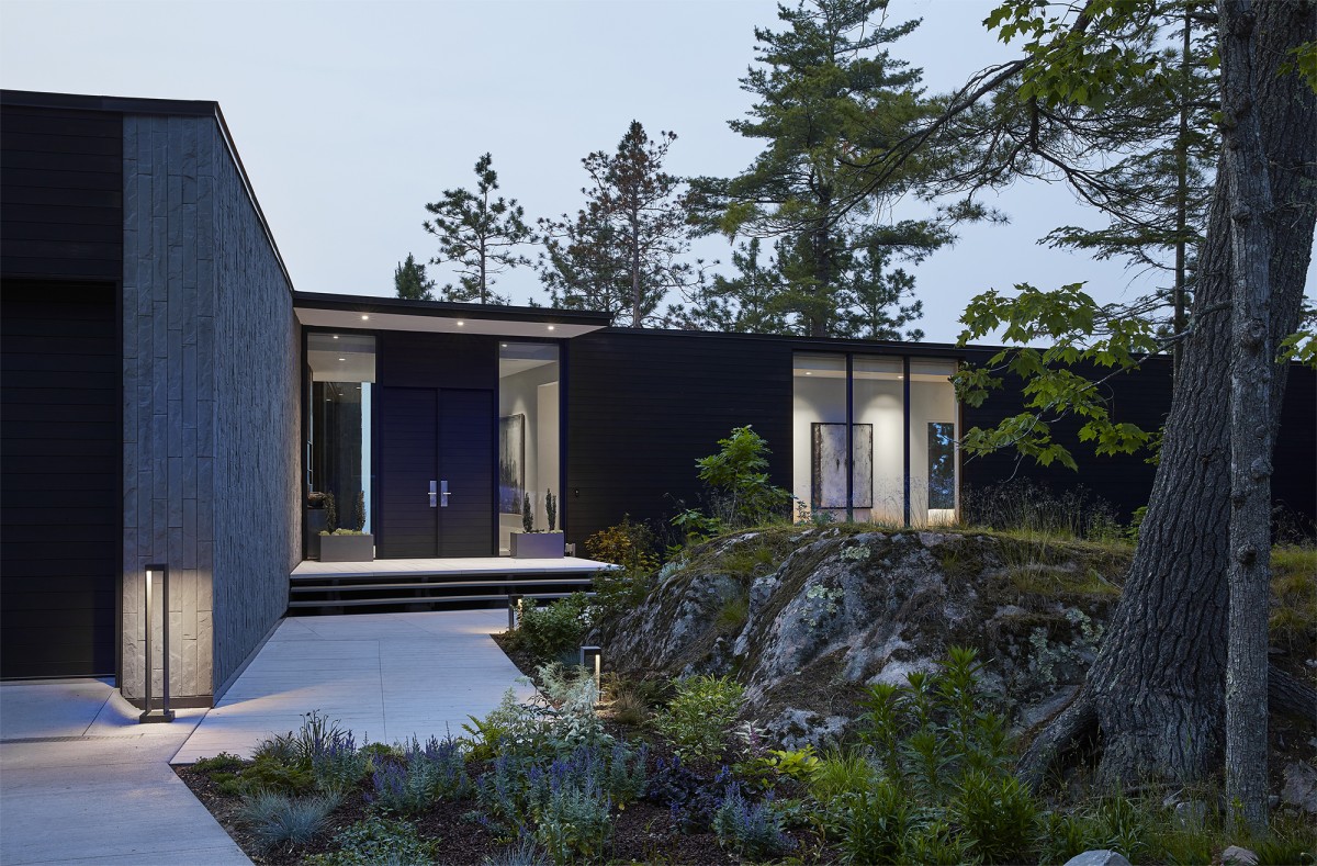 Bautizada como X House por su diseño