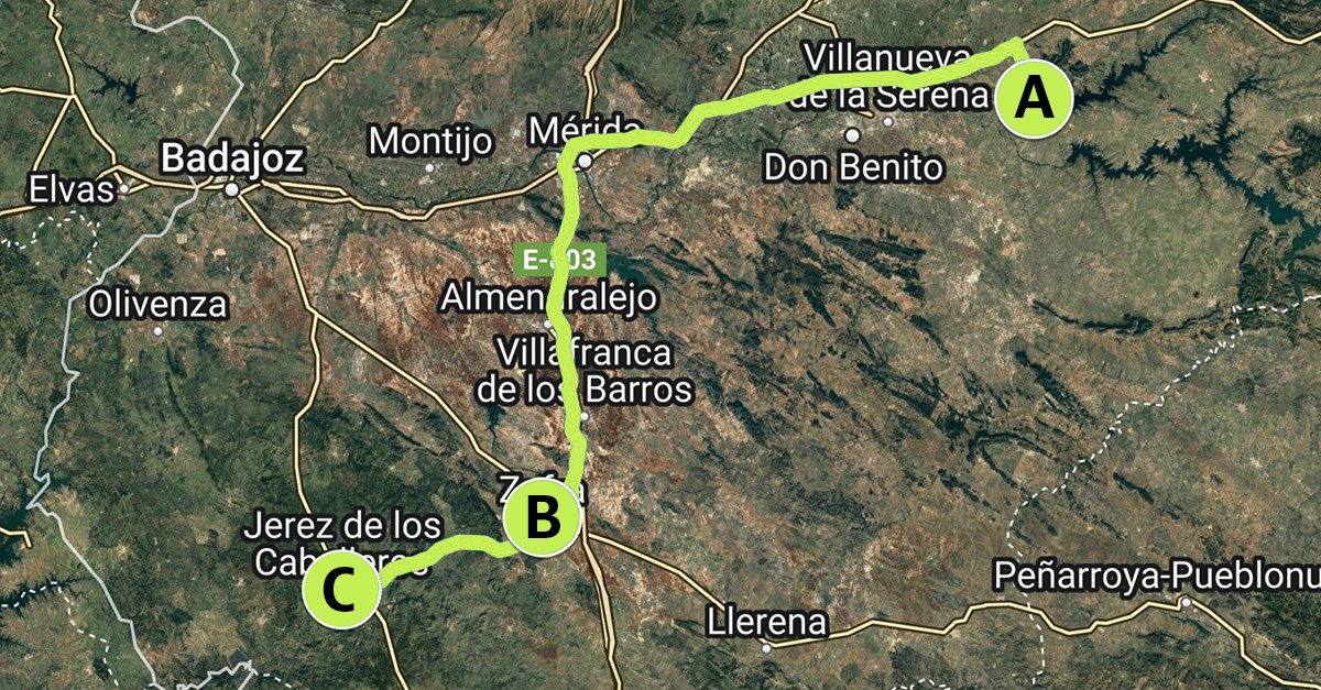 3ª ruta Badajoz