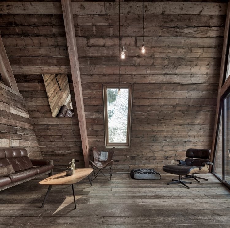 Detalle interior Climber´s Cabin