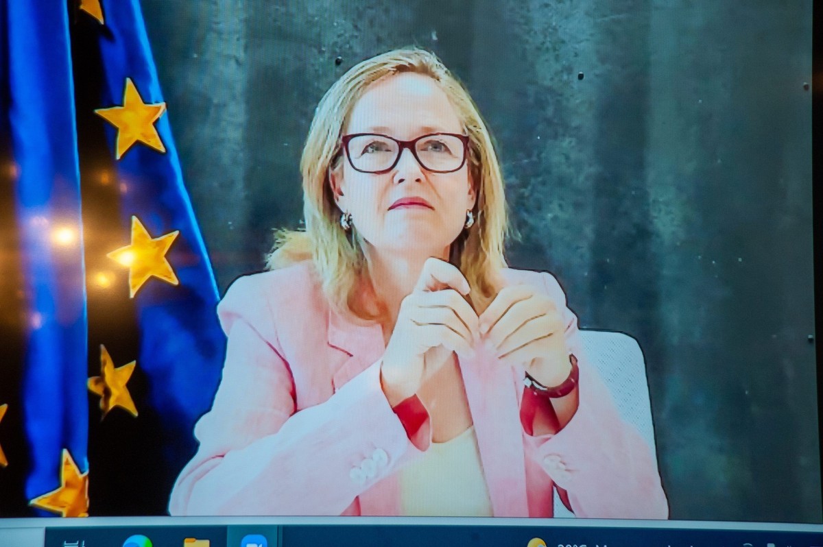 Nadia Calviño, vicepresidenta primera del Gobierno