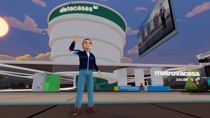 Imagen de recurso del metaverso de Metrovacesa