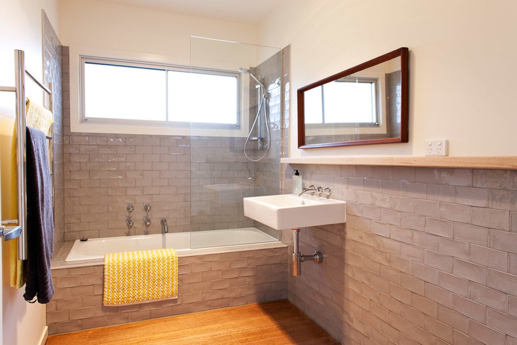 Cuarto de baño de Sandy Point