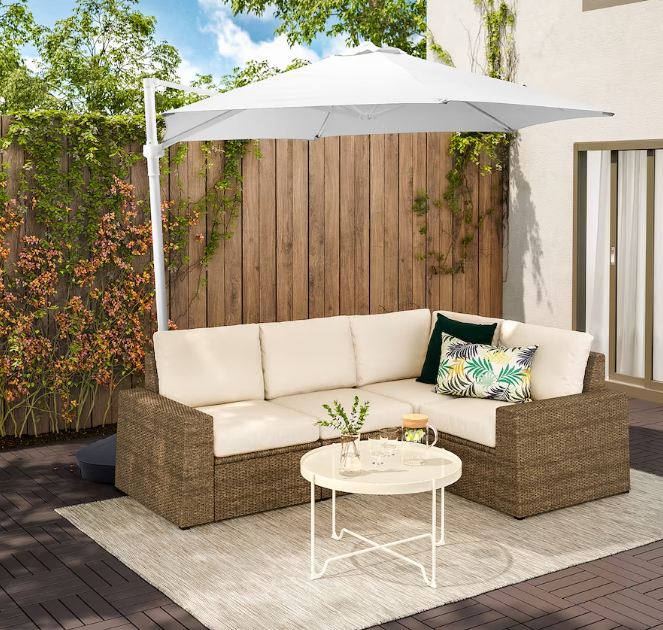 Cómo amueblar un jardín con muebles de Ikea